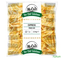 McCAIN Бланширани картофи Express fries 9/9 2.5кг